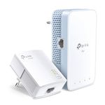 TP-Link Powerline WiFi Extender (TL-WPA7517KIT) - AV1000 Powerline Ethernet Adapter with Dual Band WiFi, OneMesh, Gigabit Port, Ethernet Over Power, Plug & Play