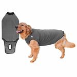 BellyGuard - Dog Recovery Suit, Post Surgery Dog Onesie for Male and Female Dogs, Comfortable Cone Alternative for Large and Small Dogs, Soft Cotton Covers Wound, Stitches. Patented Easy Potty System.