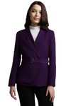 Allen Solly Women's Blazer (AHBZWRGF141425_Purple