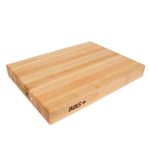 Boos Block Pro Chef Series - Extra Thick Chopping Board - Butchers Block Chopping Board - North American Hard Maple Wood Chopping Board - Extra Large Chopping Board - 20 x 15 x 2.25 Inches