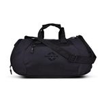 Nivia Drift Gym Bag for Men & Women, Main Spacious Compartment, Front and Side Zipper Pockets for Fast-Access Essentials, Dual Vent Shoe Compartment, Signature Tape Strap, Capacity- 22 litres(Black)
