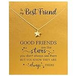Gifts for Best Friend Star Necklace