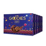 LuvIt Goodies Chocolates Assorted Gift Pack | Gift for Marriage, Birthday, Anniversary | Gift for Girlfriend, relatives, boss and friends | Chocolate Gift pack| Pack of 5-139.3g Each