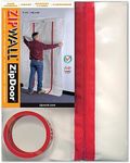 ZipWall ZipDoor Commercial Door Kit for Dust Containment, Flame Retardant, ZDC