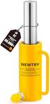 NEWTRY 20 ton Hydraulic Jack Cylinder Long Jack 6” Stroke Portable Hydraulic Ram Industrial Lifting Jack Porta Power Retract Automatically