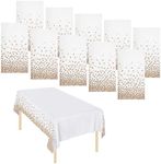 GIVIDORA 10 Pack Dot Tablecloths Ta