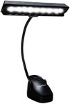 Lightess Dimmable Music Stand Lights Clip on Book Light Piano LED Reading Lamp USB Desk Lamp, Black