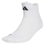 Adidas Unisex Polyester Perf D4S Ank 1P Training Over The Knee Socks White/Black (M), Multicolor