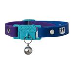 Kittyrama Cat Collar with Bell. As Seen in VOGUE. Breakaway, Quick Release, Hypoallergenic, Vet Approved. Lightweight Kitten Collar. Soft & Comfy. Monte Carlo