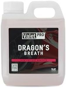 ValetPRO Dragon's Breath Wheel Cleaner for All Wheel Types - Removes Iron Fallout and Baked-on Brake Dust Remover - 1 L