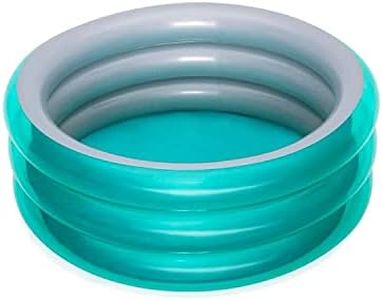 Bestway - Piscina Hinchable Infantil Big Metallic 3-Ring Pool 150x53 cm