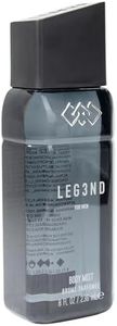 LEG3ND Body Spray for Men - Refreshing & Long-Lasting Fragrance with Natural Essential Oils - Hydrating Body Spray with Mandarin, Vanilla & Cedarwood Notes, 236ml (Black)