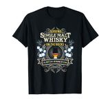 Whisky Design Cool Quote Single Malt On The Rocks Whisky T-Shirt