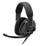 EPOS H3 Closed Acoustic Gaming Headset with Noise-Cancelling Microphone-Plug&Play Audio-Around The Ear-Adjustable,Ergonomic-for Pc,Mac,Ps4,Ps5,Switch,Xbox-Onyx Black,Over Ear,Wired