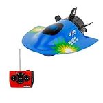 Goolsky Mini RC Submarine Boat RC Toy Remote Control Waterproof Diving for Kids Boys