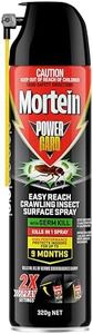 Mortein Powergard Easy Reach Crawling Insect Killer with Germ Kill 320 g