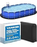 Yankee Pool Liner Pad, 12x24 Ft Ova