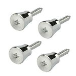 WPW10661886 Refrigerator Door Handle Mount Screw Suitable for Whirlpool W10661886 W10460893 W10303465 (4 PCS)