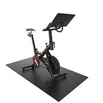 Cycleclub 30"*60" Bike Mat for Treadmill & Home Gym Equipment Machine Mat, Under Exercise Bike Trainer Mat Pad for Stationary Indoor Spin Bike Bicycle Hardwood Floor Carpet Mat…