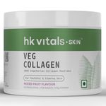 HealthKart hk vitals Veg Collagen Supplement (Mixed Fruit, 100g) | With Biotin, Vitamin C, E, Sodium Hyaluronate | For Healthy Skin, Hair & Nails