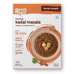 CURRYiT Ready To Cook PUNJABI KADAI MASALA Mutton Curry, Chicken Curry and Fish Curry Paste, 250g Serves 4-6 | Made with Ghee | Ready in 15 minutes | No Preservatives | 100% Mom Approved | Gluten-Free