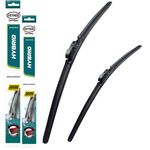 Heyner Fits: VW Transporter T5 2003-2015 Transporter T6 2015-on Hybrid Wiper Blades Front 24"24" HH2424ST