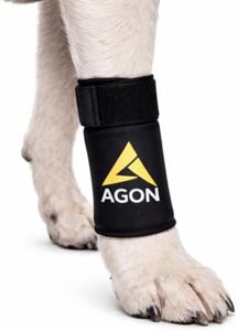 AGON® Dog Canine Front Leg Brace Paw Compression Wraps with Protects Wounds Brace Heals and Prevents Injuries and Sprains Helps with Loss of Stability Caused by Arthritis (Small/Medium)
