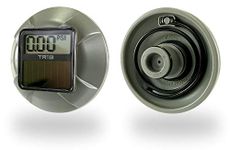 TRiB Outdoor Tech airCap Pressure Gauge for Inflatable Raft, Standup Paddleboard, Kayak, Rib Boat, fits C7/D7 Valves