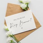 Will you be our Ring Bearer card - Ring Bearer Proposal Card (Ring Bearer)