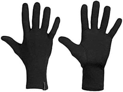 Icebreaker Merino 200 Oasis Merino Wool Glove Liners - Black - Large