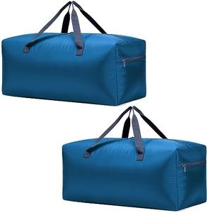 iFARADAY 2 Packs Foldable Duffel Bag 30" / 75L Lightweight with Water Rresistant for Travel