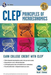 CLEP® Principles of Microeconomics Book + Online (CLEP Test Preparation)