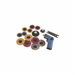 Ingersoll Rand Surface Grinder Small 3103KA for Metal and Wood, Mini Polisher and Grinder with polishing Wheels in Set, Real Professional Tool for Grinding and polishing