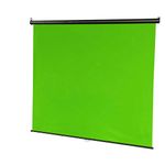 Pixapro Green Screen Background Stand Photography Lighting Kit Self Portrait Photo Pop Up Self Tape Backdrop Poles Studio Photoshoot Beginners Collapsible (1.8x2m, Chroma-Key Green)