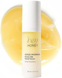 Hey Honey Skincare Good Morning Face Serum For Mature Skin | Fast Acting Skin Hydrater and Skin Barrier Protector | with Hyaluronic Acid, Retinyl | Sensitive Free 1 oz