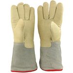 13.8" (35cm) Long Cryogenic Gloves LN2 Liquid Nitrogen Protective Gloves from U.S. SOLID