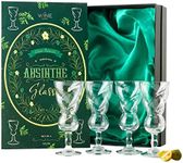 Vintage Crystal Absinthe Glasses | 