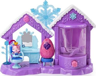 HATCHIMALS 6047221 CollEGGtibles, Season 6, Glitter Salon Playset with 2 Exclusive HATCHIMALS, for Kids Aged 5 and Up, Multicolour