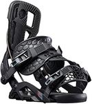 Flow Fuse Hybrid Mens Snowboard Bindings Black Sz M (4.5-8.5)