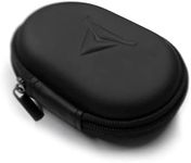 Decibullz - Zipper Headphones Carrying Case, Perfect for Earphones and Earplugs (Black)