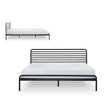 Zinus Sonnet Metal Platform Bed Frame / Mattress Foundation / No Boxspring Needed / Wood Slat Support / Design Award Winner, Full