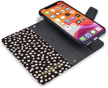 SafeSleeve Detachable for iPhone 17 ProMAX - Brown Case with White Spots Design