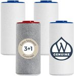 Weddell Duo Genuine Shower Filter Replacement Cartridge, NSF Certifed (3+1)