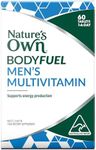 Nature's Own Bodyfuel Men's Multivitamin Tablets 60 - Supports Energy Production, Healthy Immune System Function & Male Reproductive System Health