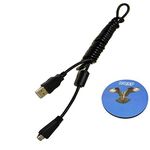 HQRP USB Data Cable compatible with Sony DSC-HX7V, DSC-HX9V, DSC-HX7, DSC-HX9, DSC-HX100, DSC-HX100V Digital Camera + HQRP Coaster