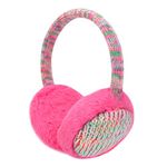 TSLBW Kids Earmuffs Winter Ear Muffs Earmuffs for Girls Plush Ear Cover Soft Velvet Ear Muff Winter Ear Warmers for Kids (Pink)