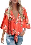 Womens Blouses and Tops Casual Shor