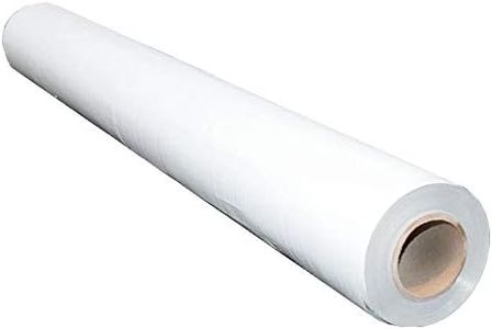 1000sqft (4ft Wide) US Energy Products: Commercial Grade Solid White Foil Non Perforated No Tear Heavy Duty Scrim Radiant Barrier Reflective Insulation Vapor Barrier Roof Attic House Wrap SCIF RIFD