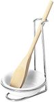 Avanti Lifestyle Spoon Rest with Spoon, Silver/White/Beige