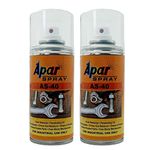 APAR Spray AS-40 Rust Remover and Penetrating Oil - 150ml (Pack of 2)